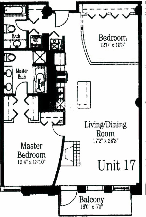 720 N Larrabee Floorplan - 17 Tier*