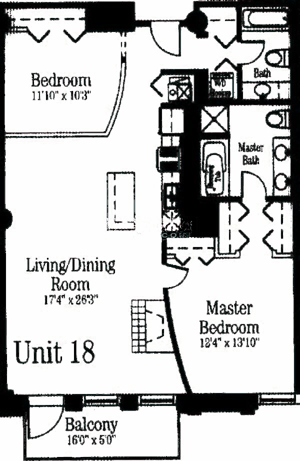 720 N Larrabee Floorplan - 18 Tier*