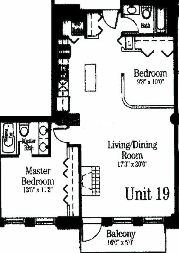 720 N Larrabee Floorplan - 19 Tier*