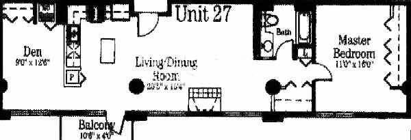 720 N Larrabee Floorplan - 27 Tier*