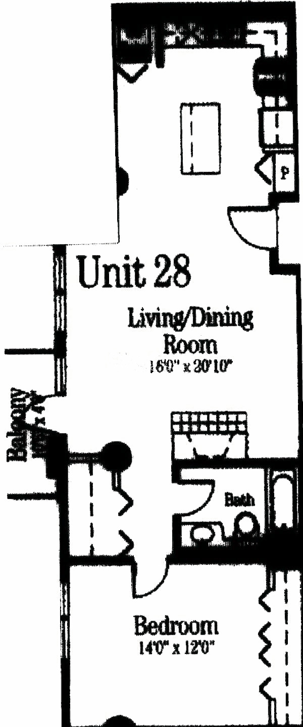 720 N Larrabee Floorplan - 28 Tier*