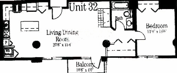 720 N Larrabee Floorplan - 32 Tier