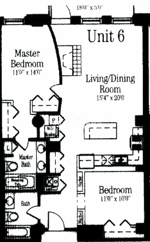 720 N Larrabee Floorplan - 06 Tier