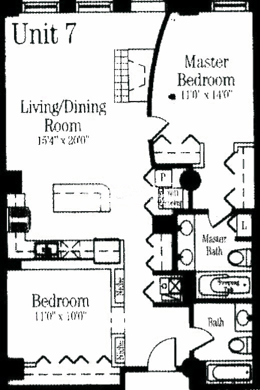 720 N Larrabee Floorplan - 07 Tier*