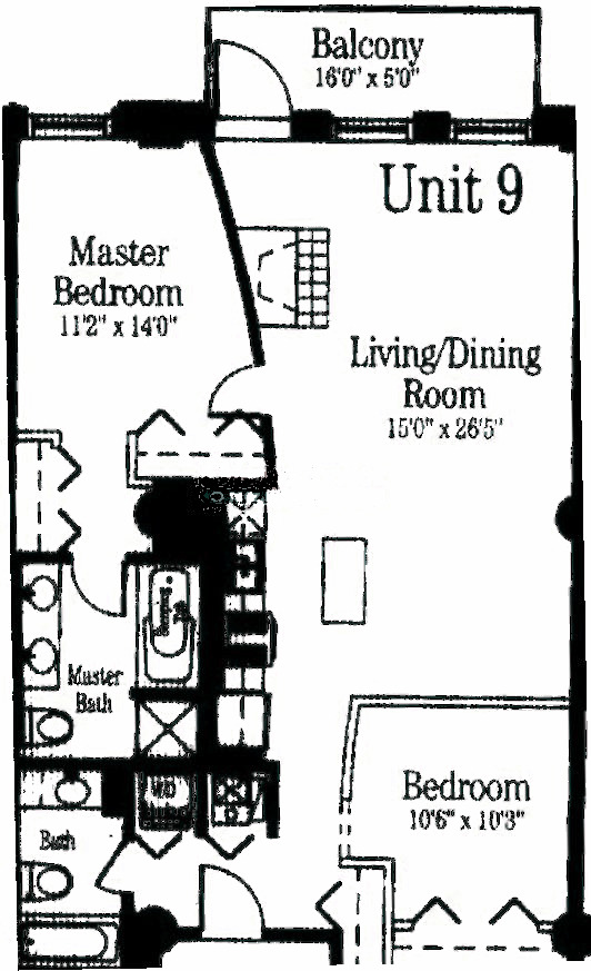 720 N Larrabee Floorplan - 09 Tier*