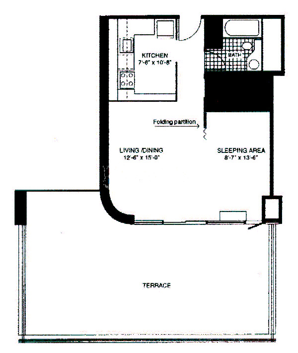 400 E Ohio Floorplan - 11 Tier*