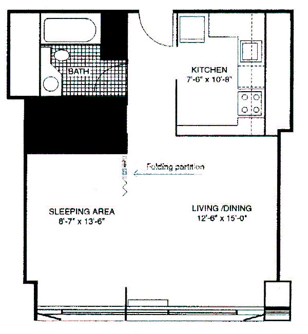 400 E Ohio Floorplan - 12 Tier*