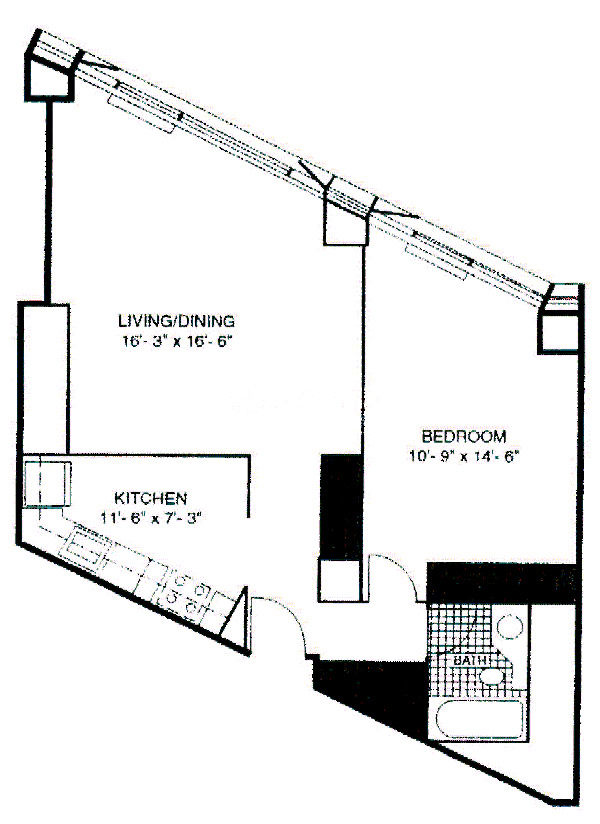 400 E Ohio Floorplan - 02 Tier*