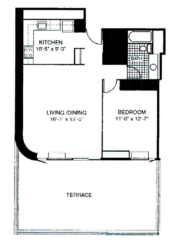 400 E Ohio Floorplan - 09 Tier*