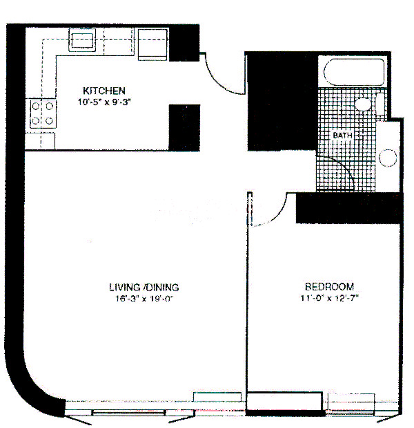 400 E Ohio Floorplan - 09 Tier