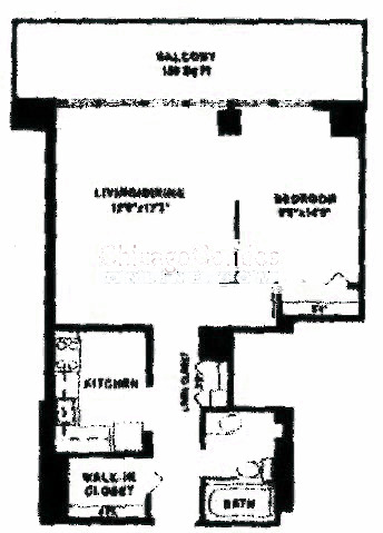 10 E Ontario Floorplan - The Delaware (A4, A10) Tiers