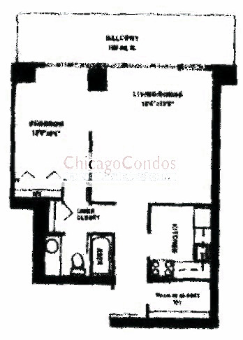 10 E Ontario Floorplan - The Fairbanks (A6, A12) Tiers