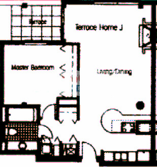 130 S Canal Floorplan - Terrace Home J Tier*
