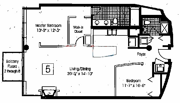 130 S Canal Floorplan - 05 Tier