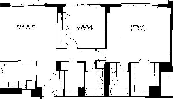 1445 N State Floorplan - 02 (AC) Tier*