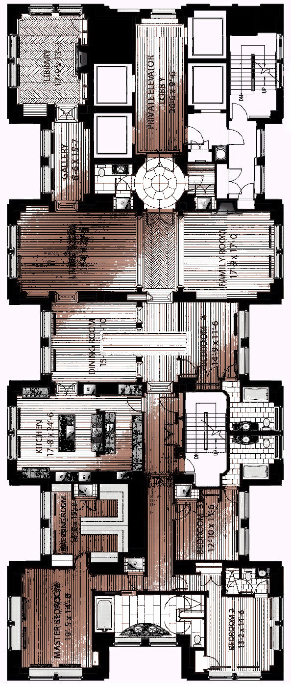 159 E Walton Floorplan - Full Floor*