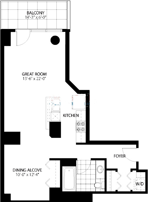 160 E Illinois St Floorplan - 03 Tier*