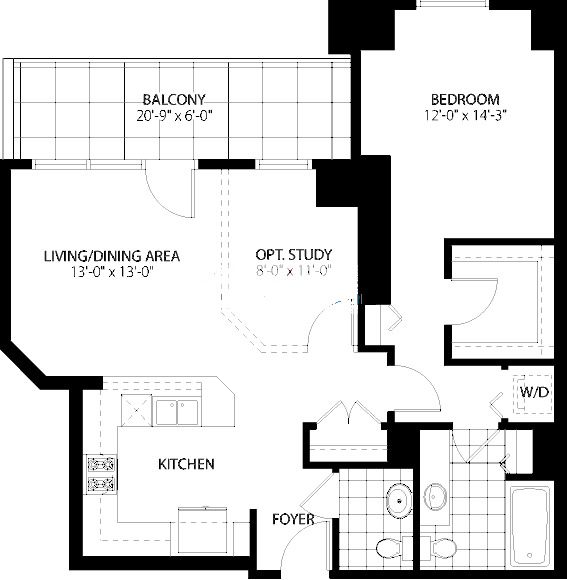 160 E Illinois St Floorplan - 04 Tier*