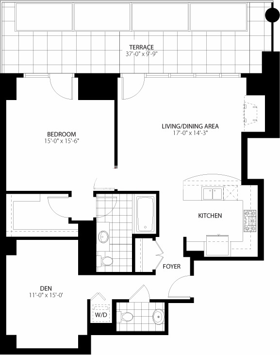 160 E Illinois St Floorplan - 03 Tier*