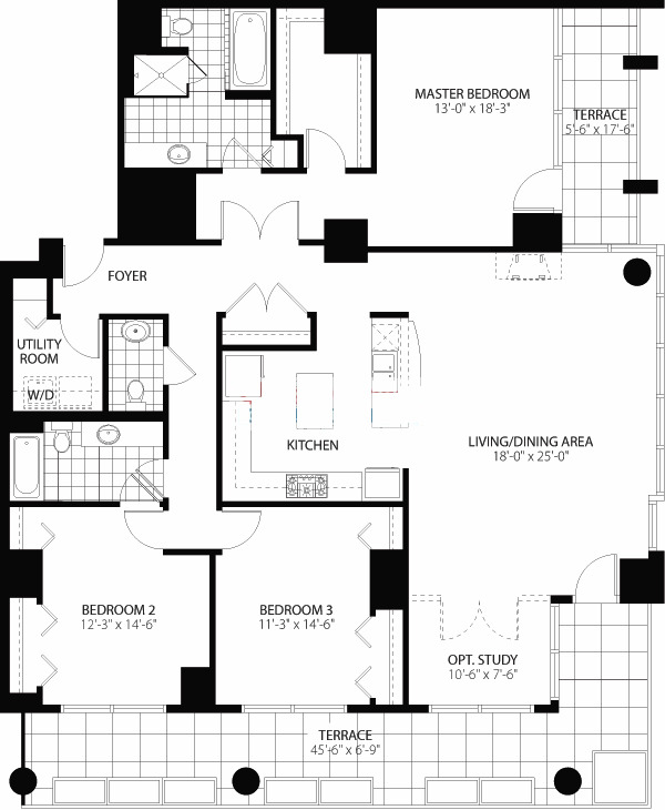 160 E Illinois St Floorplan - 06 Tier*