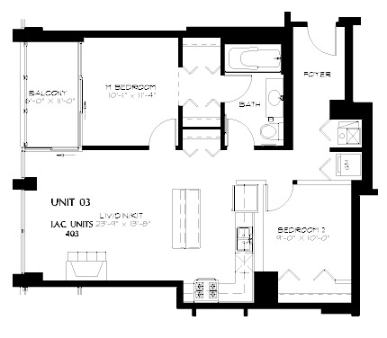1819 S Michigan Floorplan - 03 Tier*