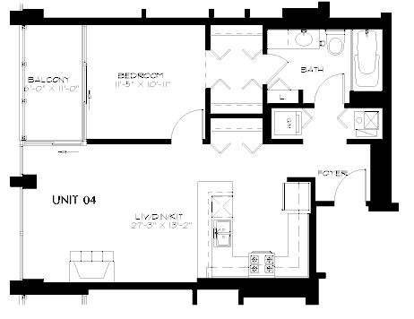 1819 S Michigan Floorplan - 04 Tier*