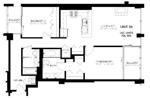 1819 S Michigan Floorplan - 06 Tier