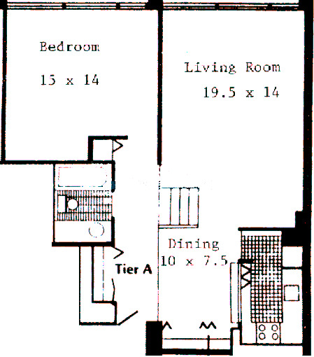 21 E Chestnut Floorplan - A Tier*