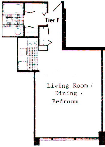 21 E Chestnut Floorplan - F Tier