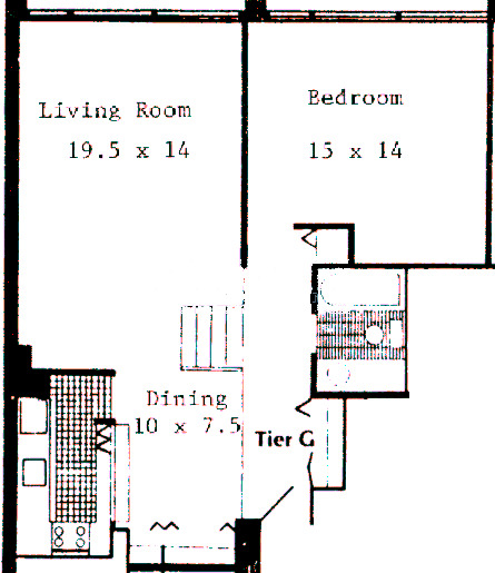 21 E Chestnut Floorplan - G Tier*