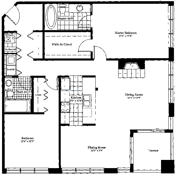 26 N May St Floorplan - H Tier