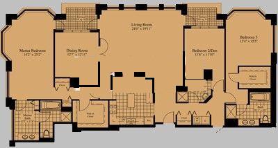 25 E Superior Floorplan - Pinnacle 02 Tier