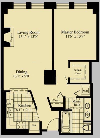 25 E Superior Floorplan - Plaza 02 Tier
