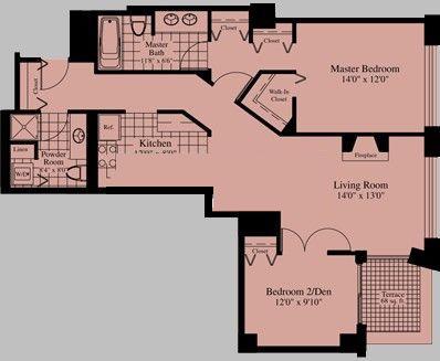 25 E Superior Floorplan - Plaza 06 Tier