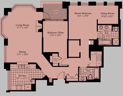 25 E Superior Floorplan - Tower 02 Tier