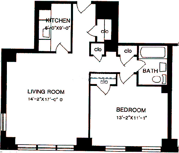 2909 N Sheridan Floorplan - 03,05,06,08,11,12 Tiers