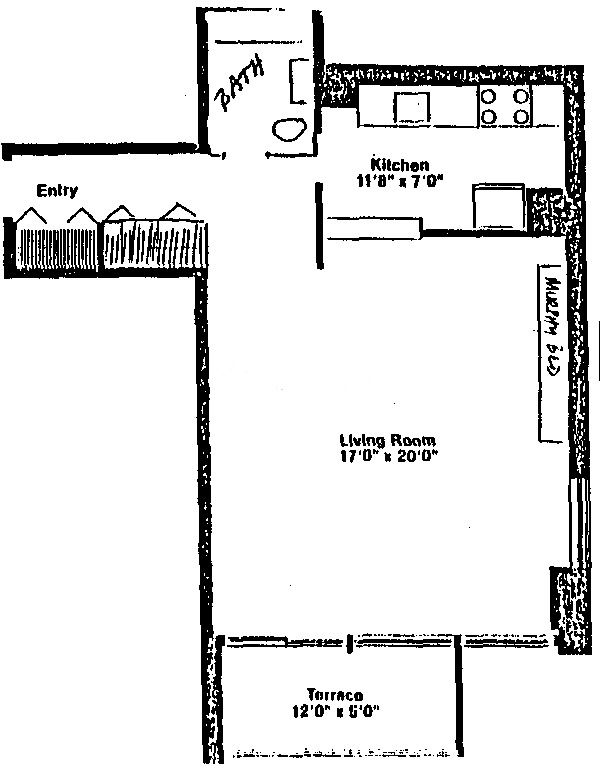 30 E Elm St Floorplan - 10B Tier