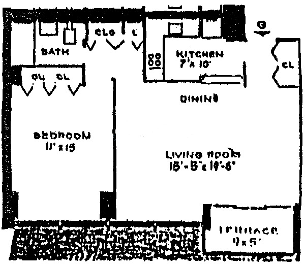 30 E Elm St Floorplan - 10G Tier