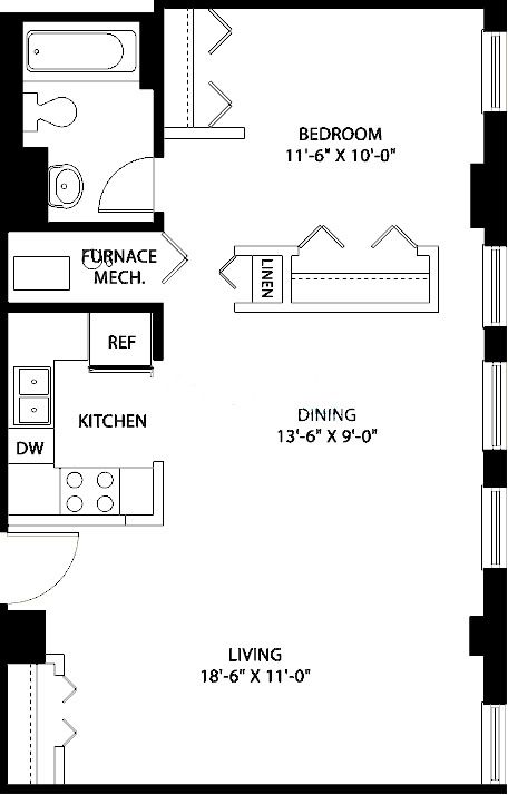 3150 N Sheffield Floorplan - 02 Tier