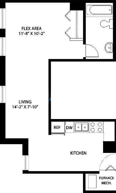 3150 N Sheffield Floorplan - 04 Tier