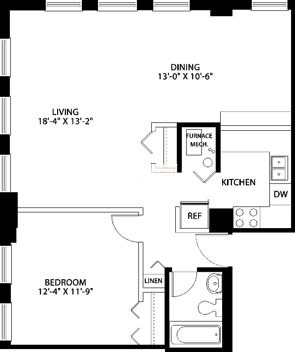 3150 N Sheffield Floorplan - 06 Tier*