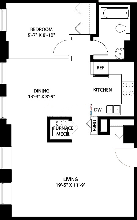 3150 N Sheffield Floorplan - 07 Tier