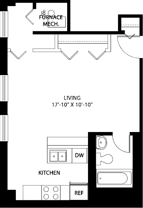 3150 N Sheffield Floorplan - 08 Tier