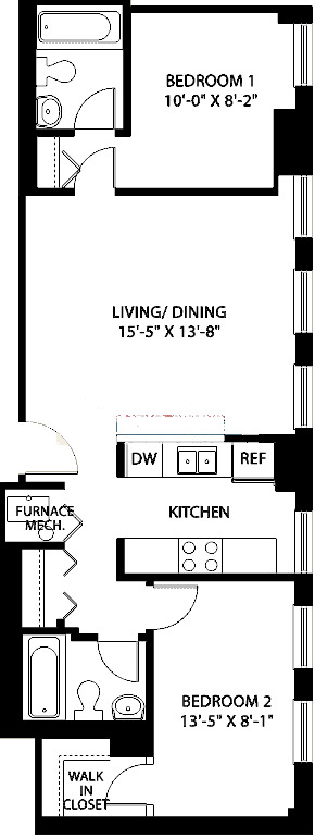 3150 N Sheffield Floorplan - 09 Tier