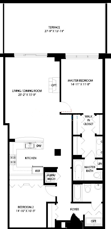 3150 N Sheffield Floorplan - 06 Tier*