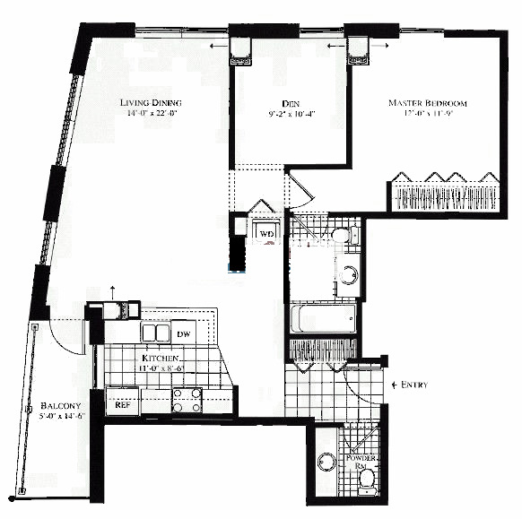 330 W Grand Floorplan - 04 Tier