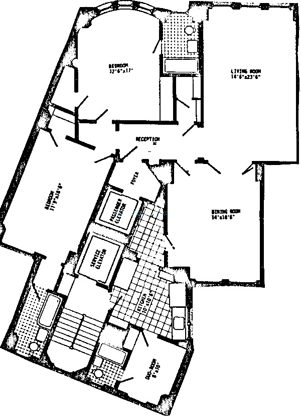 3300 N Lake Shore Drive Floorplan - C Tier