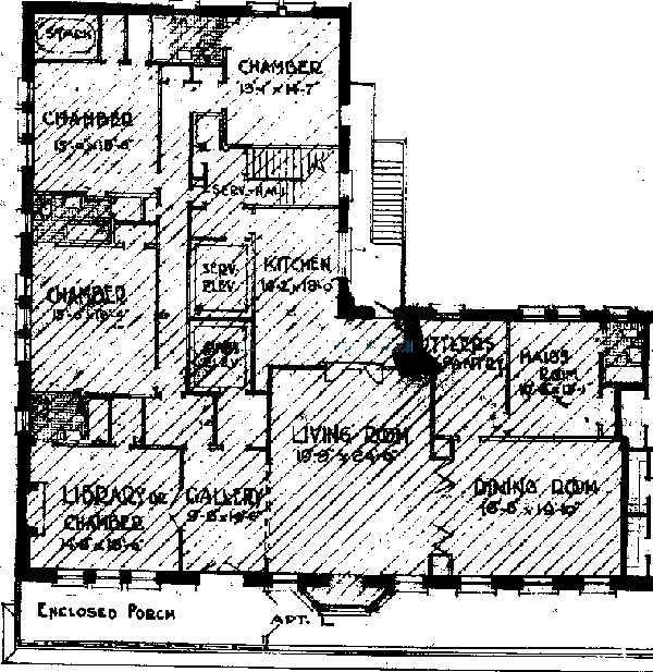 3300 N Lake Shore Drive Floorplan - Penthouse L Tier*