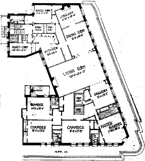 3300 N Lake Shore Drive Floorplan - Penthouse K Tier*
