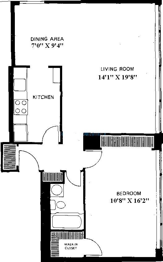 336 W Wellington Floorplan - 02, 04 Tiers